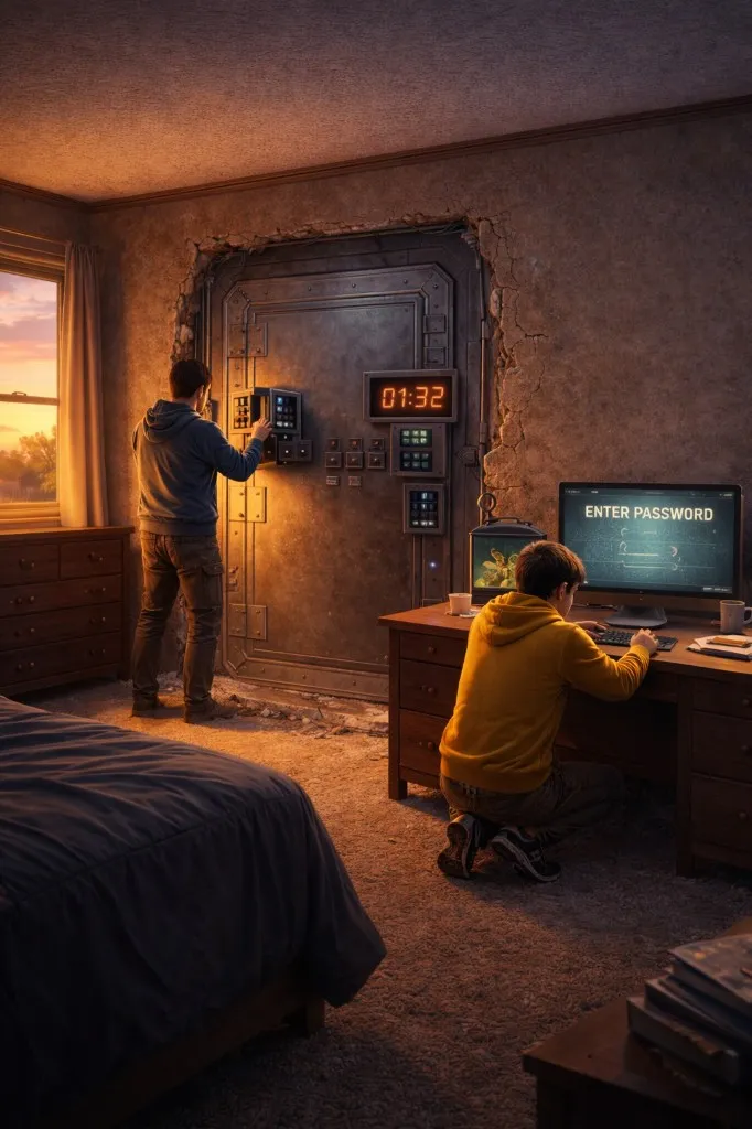 Locked In escape room at Journey Escape Rooms